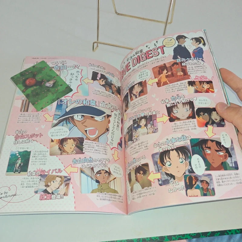 Détective Conan Heiji Hattori et Kazuha Toyama Secret Archives Version Japonaise
