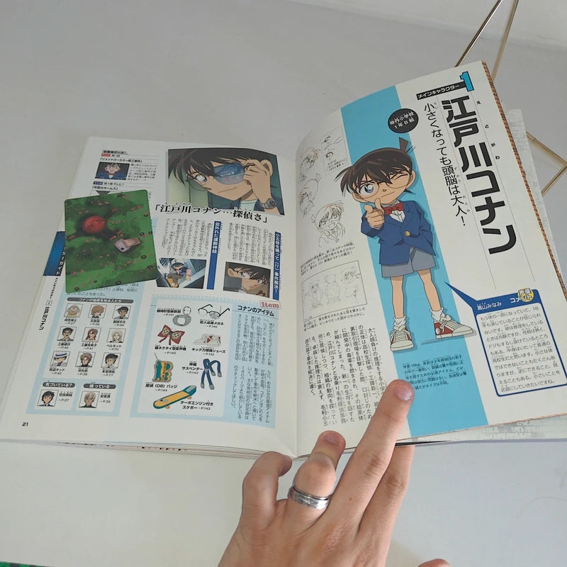 Détective Conan Character Visual Book