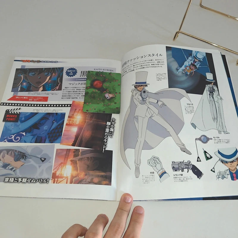 Détective Conan The Fist of Blue Sapphire Magazine Book