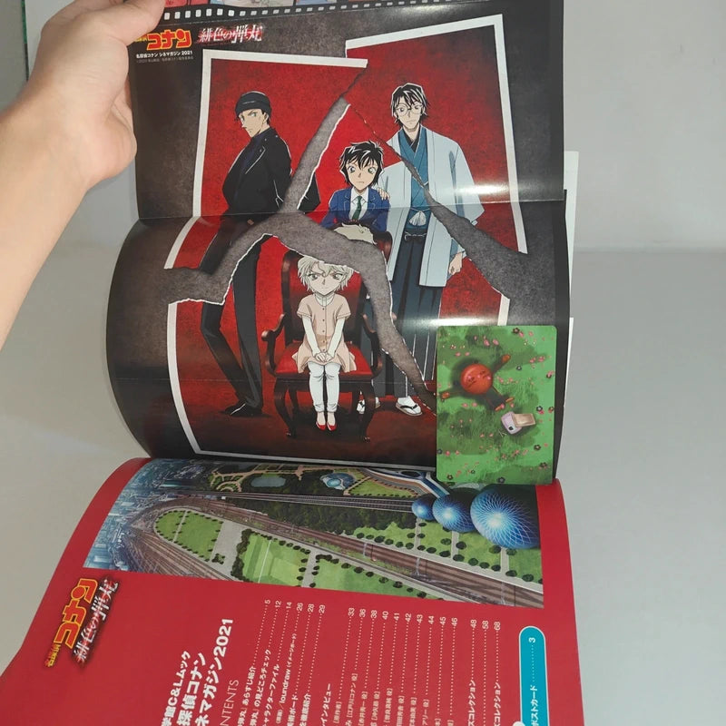 Détective Conan The Scarlet Bullet Magazine Book