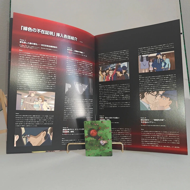 Databook Pamphlet Détective Conan The Scarlet Alibi The Movie