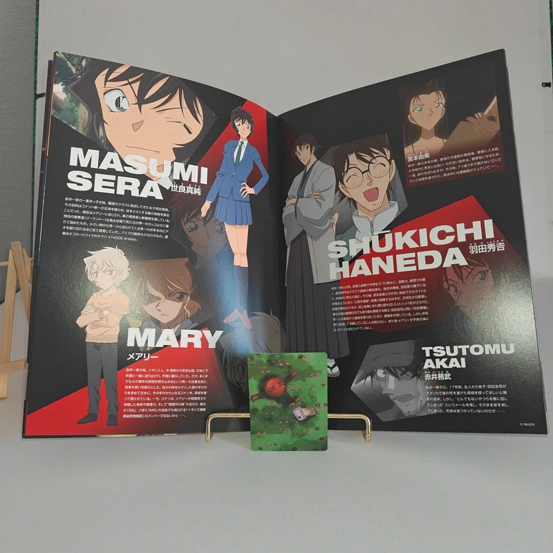 Databook Pamphlet Détective Conan The Scarlet Alibi The Movie