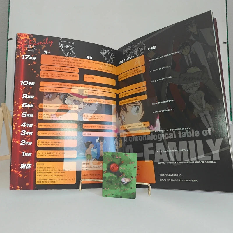 Databook Pamphlet Détective Conan The Scarlet Alibi The Movie
