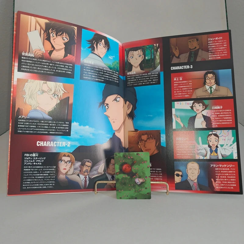 Databook Pamphlet Détective Conan The Scarlet Bullet The Movie