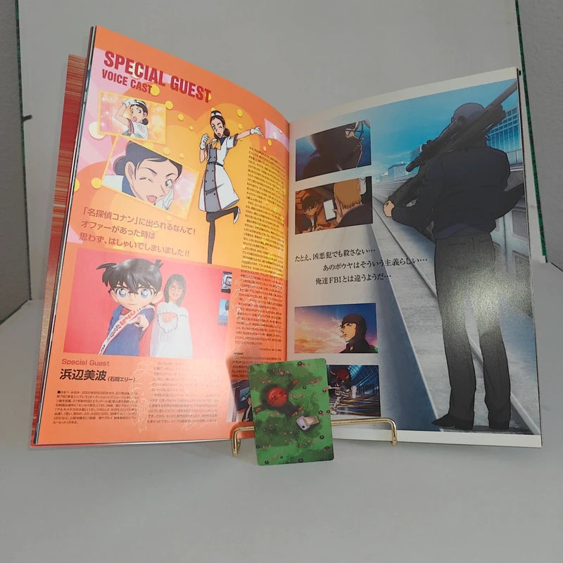 Databook Pamphlet Détective Conan The Scarlet Bullet The Movie