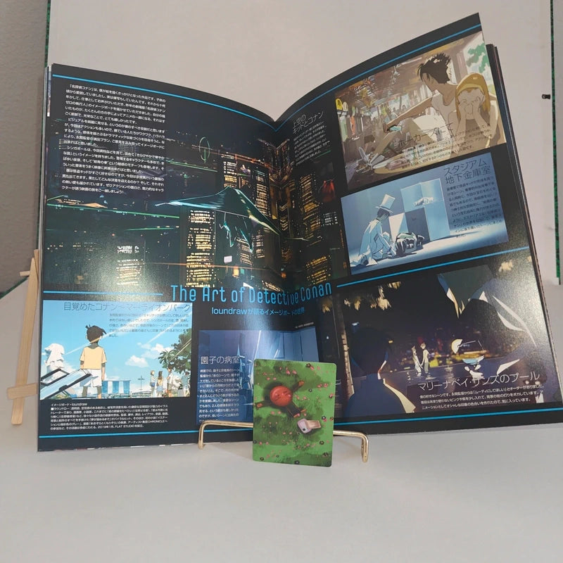 Databook Pamphlet Détective Conan The Fist of Blue Sapphire The Movie