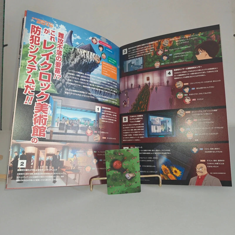 Databook Pamphlet Détective Conan The Sunflowers of Inferno The Movie