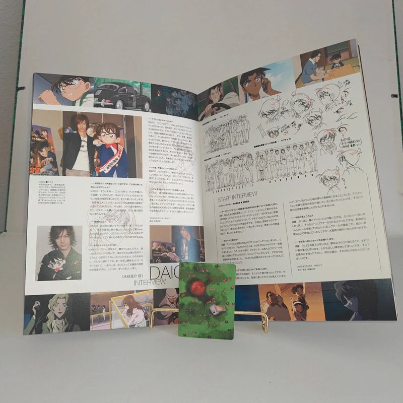 Databook Pamphlet Détective Conan The Raven Chaser The Movie