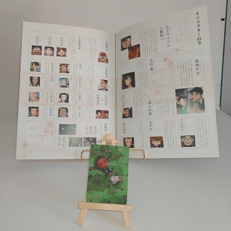 Databook Pamphlet Détective Conan Crossroad in the Ancient Capital The Movie